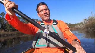 Beard Creek Baird Creek Kayak Paddle in Pamlico County NC [upl. by Telocin]