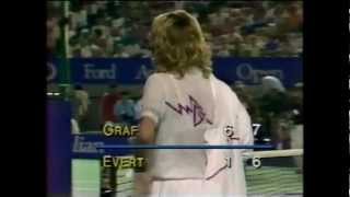 Chris Evert vs Steffi Graf 1988 Australian Open 33 [upl. by Prosperus]