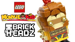 LEGO Monkey King BrickHeadz review 2020 set 40381 [upl. by Maxantia777]