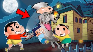 Shinchan Trolling Killer With Flashlight In Dbd 😂  Shinchan Playing Dead By Daylight  Funny Game 😂 [upl. by Ardnaxela886]