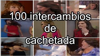 100 intercambios de cachetadas  Con diferentes soundtrack [upl. by Wojak]