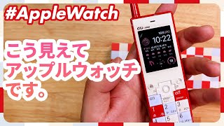 【Apple Watch】初代INFOBAR型Apple Watchケースが登場！ [upl. by Katharine]