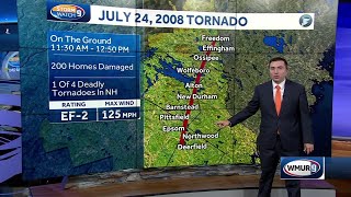 Tornado that hit New Hampshire 15 years ago tore through 50 miles 11 communities [upl. by Slemmer]