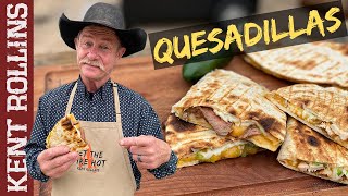 Grilled Quesadillas  Steak and Chicken Quesadillas [upl. by White815]