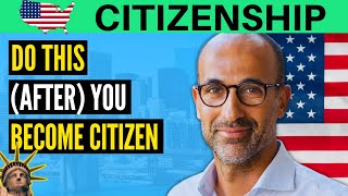 5 important things you MUST do after US citizenship naturalization ceremony [upl. by Imarej904]