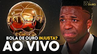 BOLA DE OURO 2024 AO VIVO  A PREMIAÇÃO MAIS INJUSTA DA HISTORIA [upl. by Arimahs]