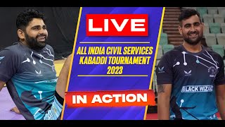 Civil Services Kabaddi 2023 Final CS Delhi Vs Rajasthan Live  Pardeep Narwal amp Rahul Chaudhari [upl. by Gilud]