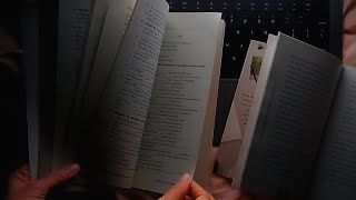 ASMR Page Turning Keyboard typingNo TalkingBackground NoiseLow Quality Warm light 😊bookasmr [upl. by Quickel]