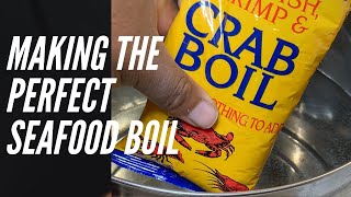 HOW TO MAKE A SEAFOOD BOIL  STEP BY STEP  SEAFOOD MADE EASY [upl. by Charisse]