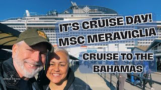 ITS CRUISE DAY  MSC MERAVIGLIA  NEW YORK CITY TO BAHAMAS CRUISE [upl. by Yeargain]