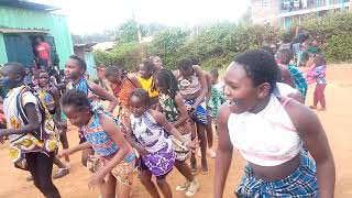 Children performing luhya traditional songs and dance perfectly [upl. by Ethban]