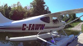 quotA Quick Test Flightquot Glastar Float Plane Vlog 170 [upl. by Anekam]