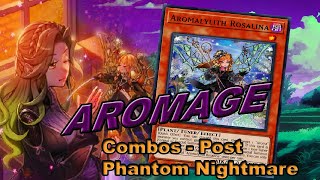 Pure Aromage 15 Card Combos  Deck Profile  Post Phantom Nightmare [upl. by Mack94]