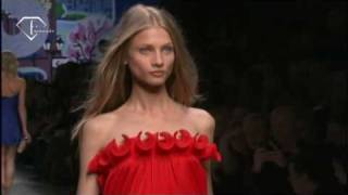 fashiontv  FTVcom  ANNA SELEZNEVA MODEL TALKS Spring Summer 10 [upl. by Wehttan]