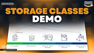 S3 Storage Classes Explained DEMO [upl. by Barncard]