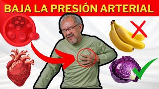 9 mejores ALIMENTOS ricos en POTASIO que debes consumir para Bajar LA PRESION ARTERIAL Nutrición [upl. by Gredel400]