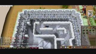 Runescape 1 Click Trick through sorceresss garden winter [upl. by Je]