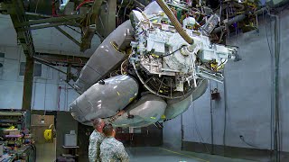 Loading US B52’s Monstrous Rotary Missile Launcher Inside Giant Facility [upl. by Bonaparte171]