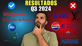 RESULTADOS Q3 2024  EMPEZAMOS CON CAÍDAS🩸 [upl. by Anazraf853]