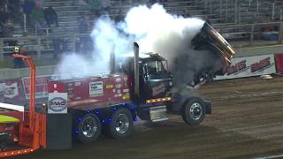 Pro Pulling 2019 95 Limited Pro Stocks Hot Rod Semis and Super Modifies pulling in Ellsworth WI [upl. by Imojean631]