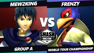 SWT Championship Group A  Frenzy Falco Vs Mew2King Sheik Marth SSBM Melee Tournament [upl. by Vandervelde620]