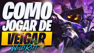 O Guia Definitivo de COMO JOGAR de VEIGAR no WILD RIFT [upl. by Etirugram]