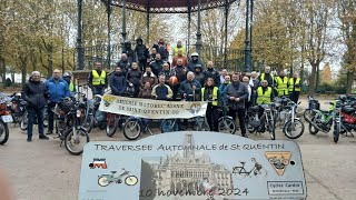 TRAVERSEE AUTOMNALE DE ST QUENTIN 02 en 50ev motobecane [upl. by Cacilie]