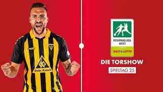 ALLE FÜR EINEN   25 Spieltag  Regionalliga West  Die Torshow [upl. by Ruddy]