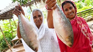 কলা পাতায় খাপুরী ইলিশ রান্না  Ilish recipe in bengali Khapuri  Unique amp traditional hilsha recipe [upl. by Tab]