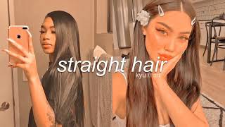 straight and healthy hair subliminal — ♡ [upl. by Barmen]