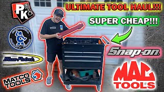 New Matco Toolbox  FULL OF Snapon Tools snapon toolhaul tools toolbox harborfreight [upl. by Juli]