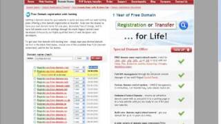 How to Get a Free Domain Registration with a Hosting Plan [upl. by Page154]