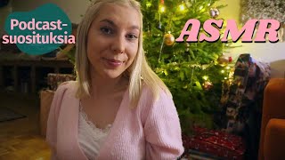 ASMR SUOMI â€“ Podcastsuosituksia ðŸŽ§ Viihde yhteiskunta talousâ€¦ [upl. by Auqenahs]