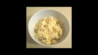 Raw Food Recipe Mashed Cauliflower [upl. by Nyrehtak321]