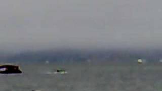 Kite surf jump behind a jetski [upl. by Donna37]