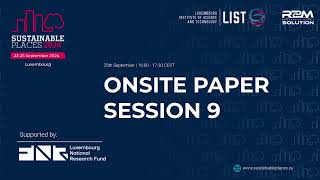 Onsite Paper Session 9 [upl. by Mitch]