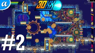 30XX  Level 2 Clockzone  Lethal Tempo  Mega Man Copy  Rougelike  Artivz [upl. by Haizek]