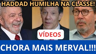 2811 VÍDEOS HADDAD DÁ AULA A JORNALISTAS MERCADO FICA LOUCO BOZO NA CADEIA [upl. by Negriv]