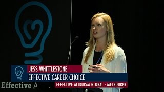 Jess Whittlestone  Effective Career Choice  EA Global Melbourne 2015 [upl. by Ailemac]