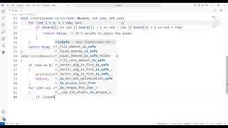 N Queen Problem in C [upl. by Eilssel]