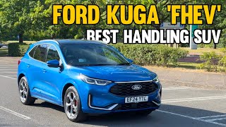 2024 Ford Kuga Review  Best Handling Family SUV [upl. by Eceinwahs]