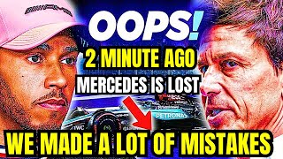 🚨F1 News Mercedes Admit This MASSIVE MISTAKE That Ruined Hamiltons US GP [upl. by Erreip]