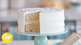 How To Make A Classic Yellow Cake  Wilton [upl. by Leval604]