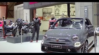 Abarth at the 2017 Geneva Motor Show [upl. by Airb]