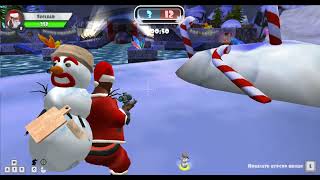 Winter Clash 3d  Gameplay2 How to burn a snowman [upl. by Heintz]