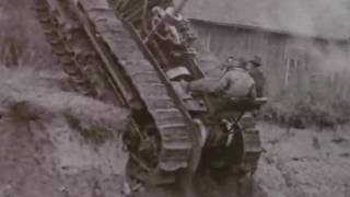 Field Test at Holt Manufacturing Plant c 1917  Caterpillar and World War I [upl. by Issy]