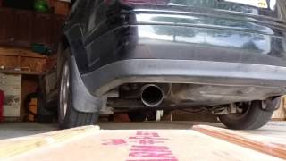 Jetta tdi straight pipe 4quot tip [upl. by Hurlee527]