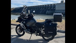 BMW R1250 GSA  Vlogging on some back country roads [upl. by Bergren]