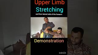 Upper Limb Stretching physical funny demonstration [upl. by Htidirem]