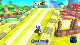 Nintendo Land  Mario Chase  Nilly896 vs Adam3815 Commentary [upl. by Poucher]